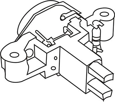 WXQP 150151 - Ģeneratora sprieguma regulators adetalas.lv