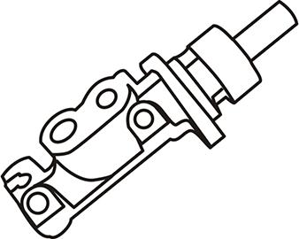WXQP 340503 - Galvenais bremžu cilindrs adetalas.lv