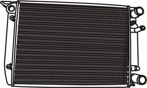 WXQP 321081 - Radiators, Motora dzesēšanas sistēma adetalas.lv