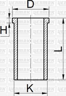 Yenmak 51-35382-000 - Cilindra čaula adetalas.lv