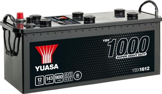 Yuasa YBX1612 - Startera akumulatoru baterija adetalas.lv