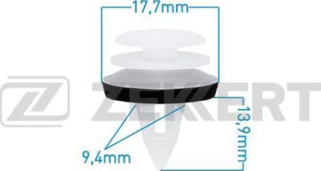 Zekkert BE-1177 - Moldings / aizsarguzlika adetalas.lv