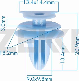 Zekkert BE-3806 - Moldings / aizsarguzlika adetalas.lv