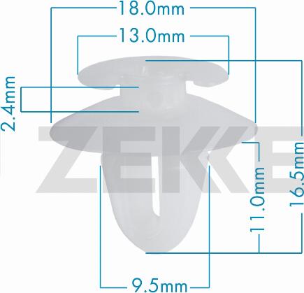 Zekkert BE-3808 - Moldings / aizsarguzlika adetalas.lv