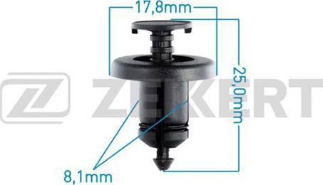 Zekkert BE-3316 - Moldings / aizsarguzlika adetalas.lv