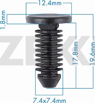 Zekkert BE-3754 - Moldings / aizsarguzlika adetalas.lv