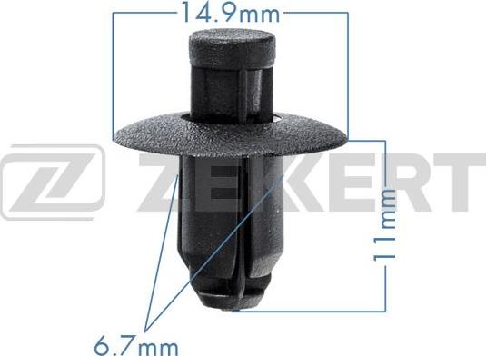 Zekkert BE-2923 - Moldings / aizsarguzlika adetalas.lv