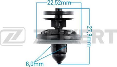 Zekkert BE-2489 - Moldings / aizsarguzlika adetalas.lv