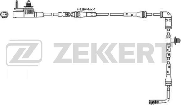 Zekkert BS-8118 - Indikators, Bremžu uzliku nodilums adetalas.lv