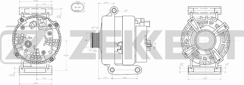 Zekkert GE-1009 - Ģenerators adetalas.lv