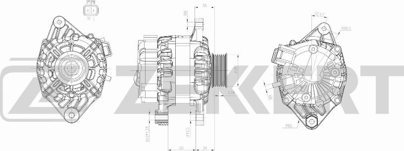 Zekkert GE-1002 - Ģenerators adetalas.lv