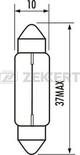 Zekkert LP-1062 - Kvēlspuldze, Numura apgaismojuma lukturis adetalas.lv