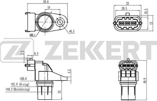 Zekkert SE-5023 - Devējs, Sadales vārpstas stāvoklis adetalas.lv