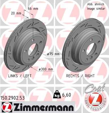 Zimmermann 150.2902.53 - Bremžu diski adetalas.lv