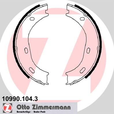 Zimmermann 10990.104.3 - Bremžu loku kompl., Stāvbremze adetalas.lv