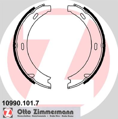 Zimmermann 10990.101.7 - Bremžu loku kompl., Stāvbremze adetalas.lv