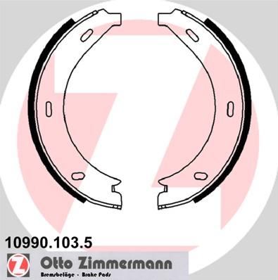 Zimmermann 10990.103.5 - Bremžu loku kompl., Stāvbremze adetalas.lv