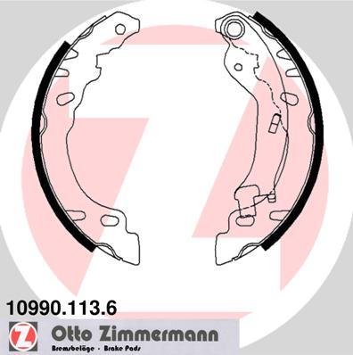 Zimmermann 10990.113.6 - Bremžu loku komplekts adetalas.lv