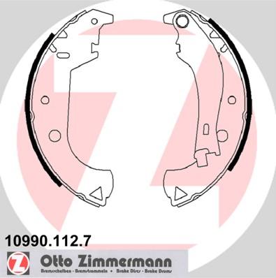 Zimmermann 10990.112.7 - Bremžu loku komplekts adetalas.lv