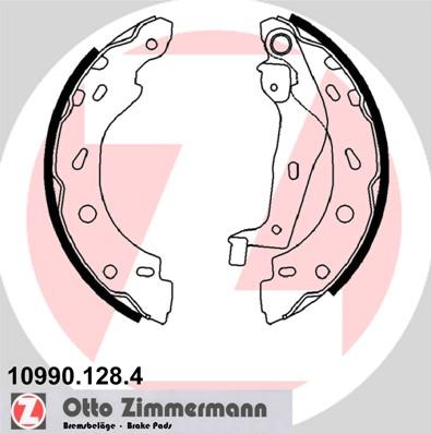 Zimmermann 10990.128.4 - Bremžu loku komplekts adetalas.lv