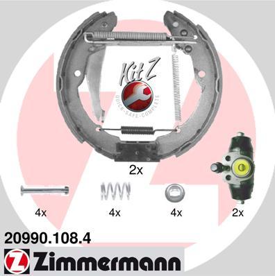 Zimmermann 20990.108.4 - Bremžu loku komplekts adetalas.lv