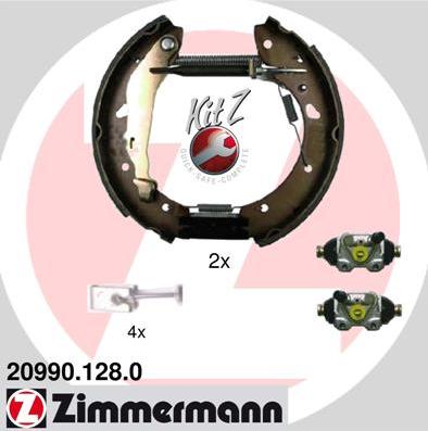 Zimmermann 20990.128.0 - Bremžu loku komplekts adetalas.lv