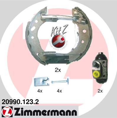 Zimmermann 20990.123.2 - Bremžu loku komplekts adetalas.lv