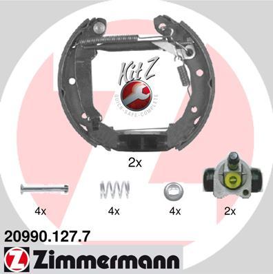 Zimmermann 20990.127.7 - Bremžu loku komplekts adetalas.lv