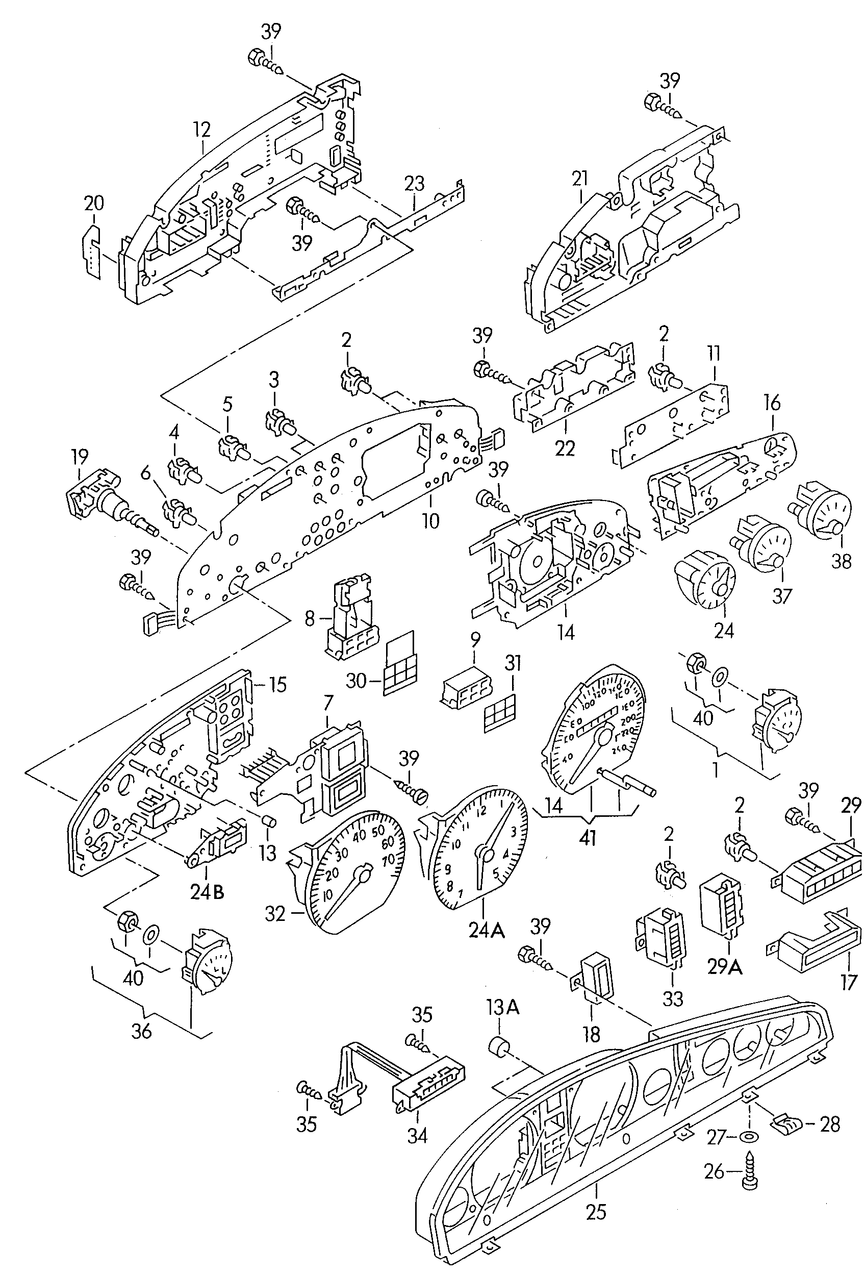 VW N   017 751 2 - Kvēlspuldze, Instrumentu paneļa apgaismojums adetalas.lv