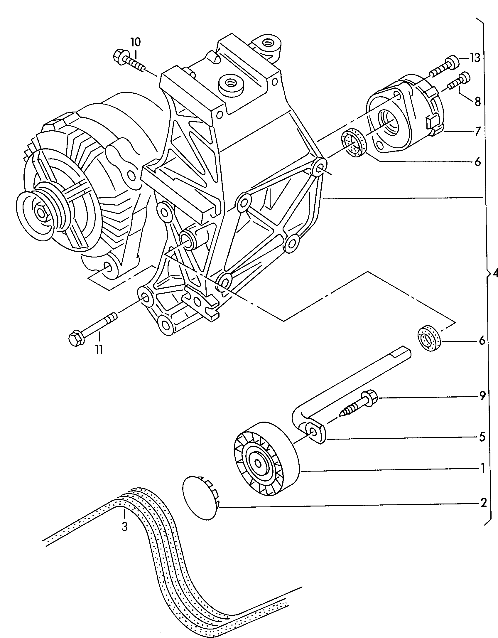 VAG 028903137AK - Ķīļrievu siksna adetalas.lv