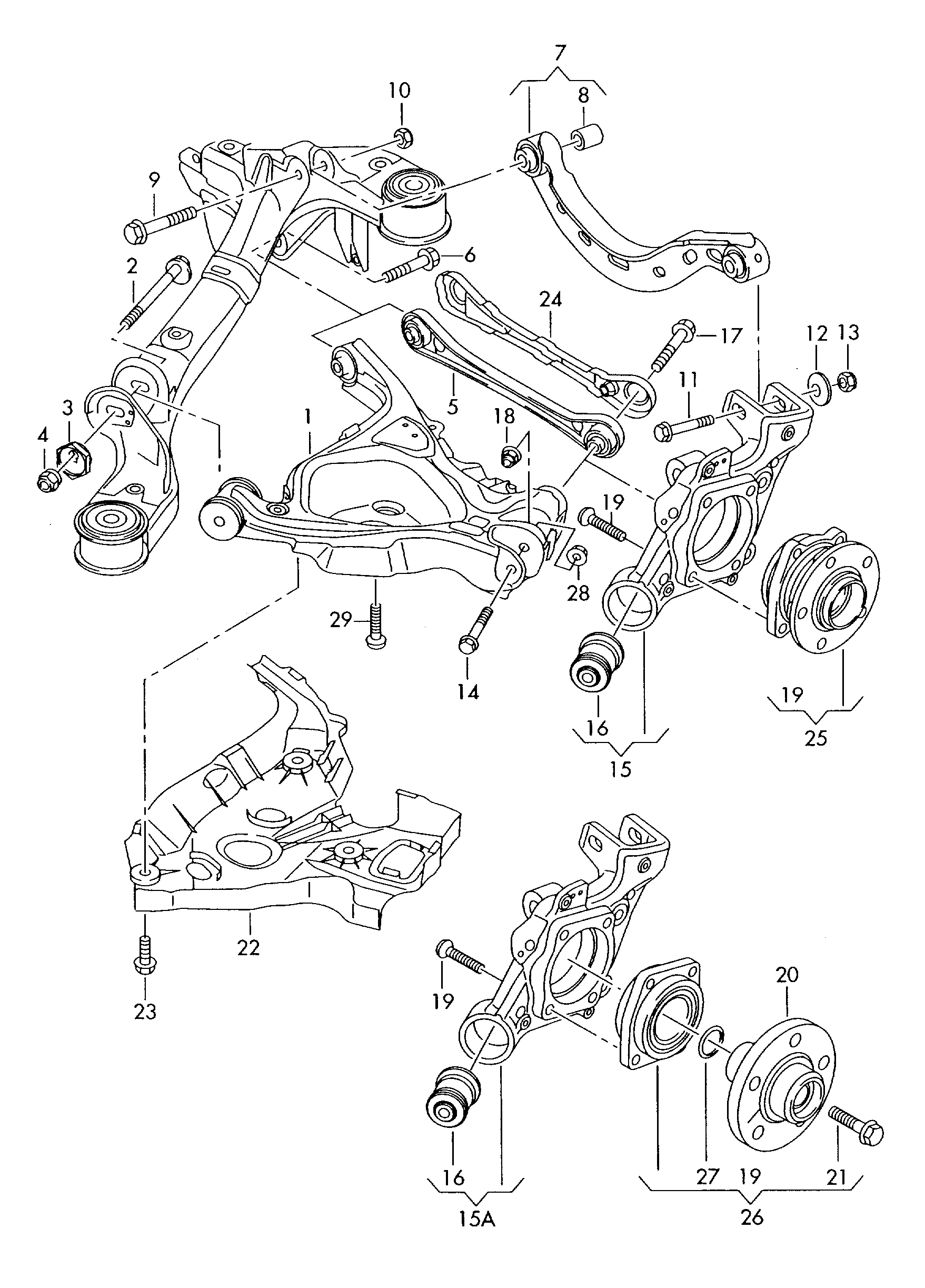 Skoda 4F0 598 625 A - Riteņa rumbas gultņa komplekts adetalas.lv