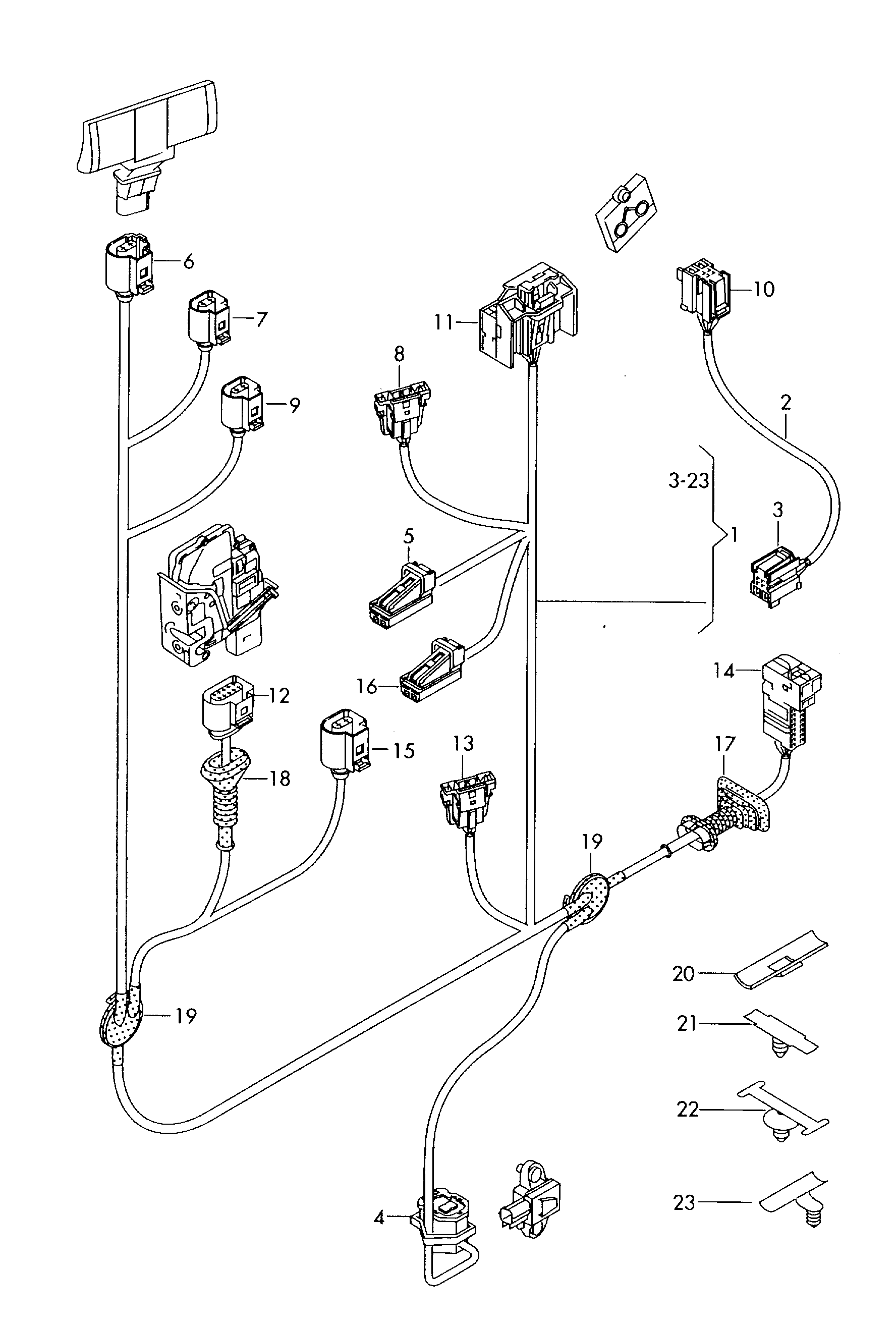 VAG 4F1 971 029 AK - Remkomplekts, Vadu komplekts adetalas.lv