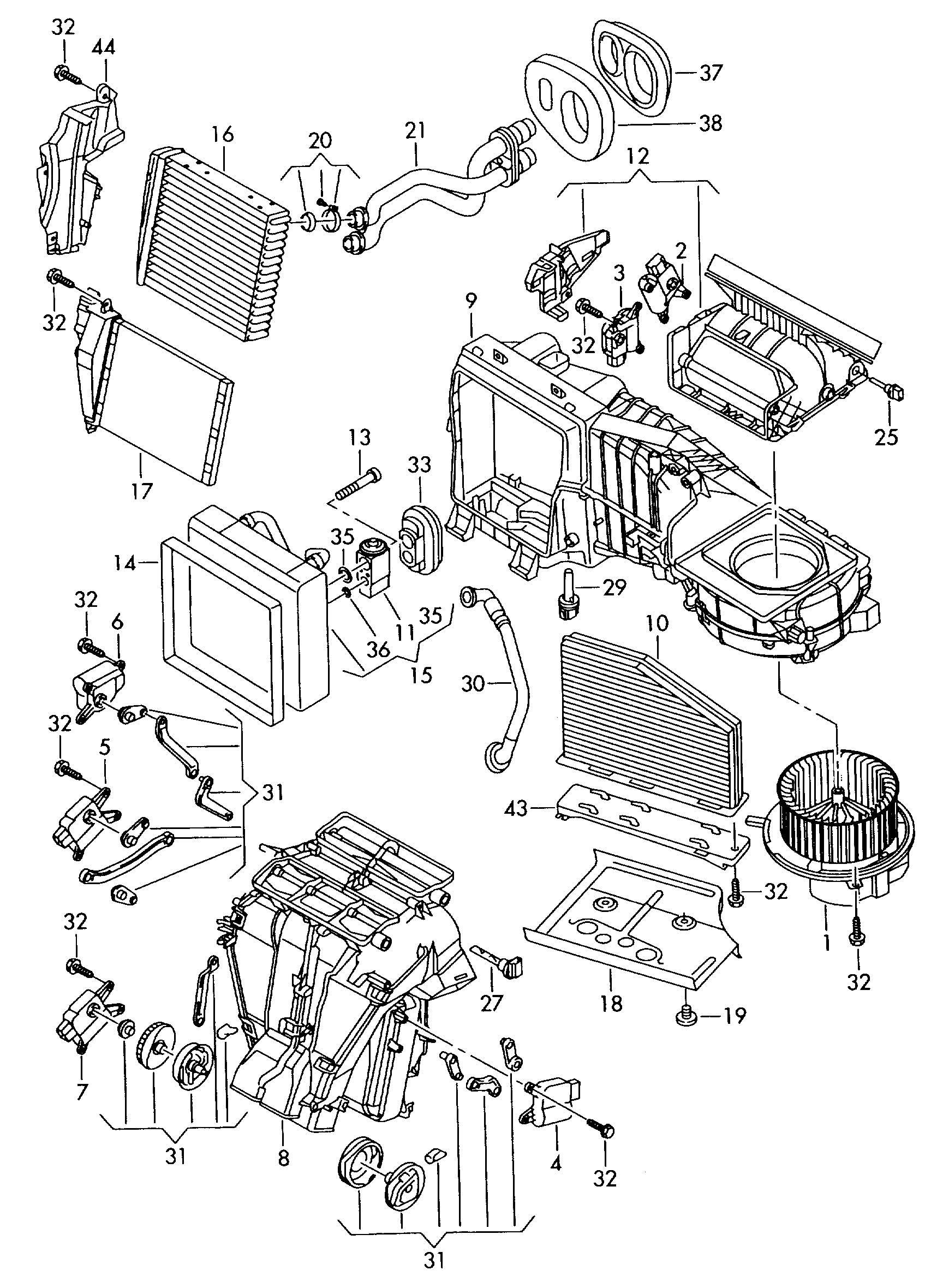 Seat 1K0 898 002 B - Regulēšanas elements, Jaucējkrāns adetalas.lv