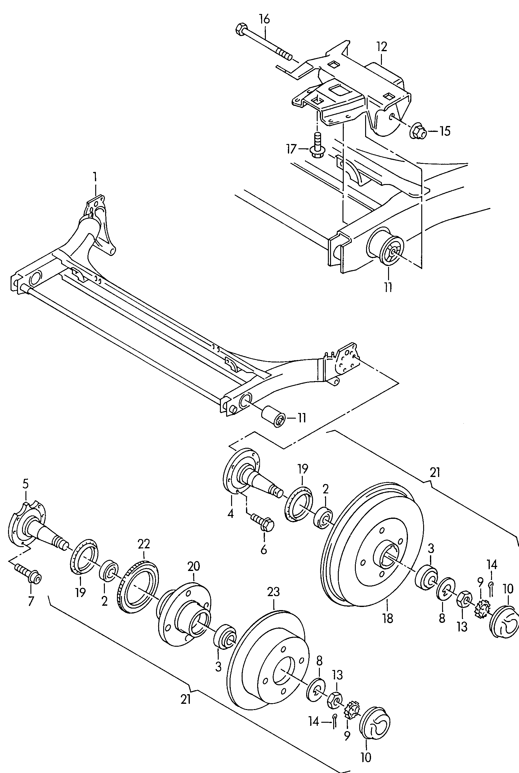 VAG 357501641B - Riteņa rumbas gultņa komplekts adetalas.lv