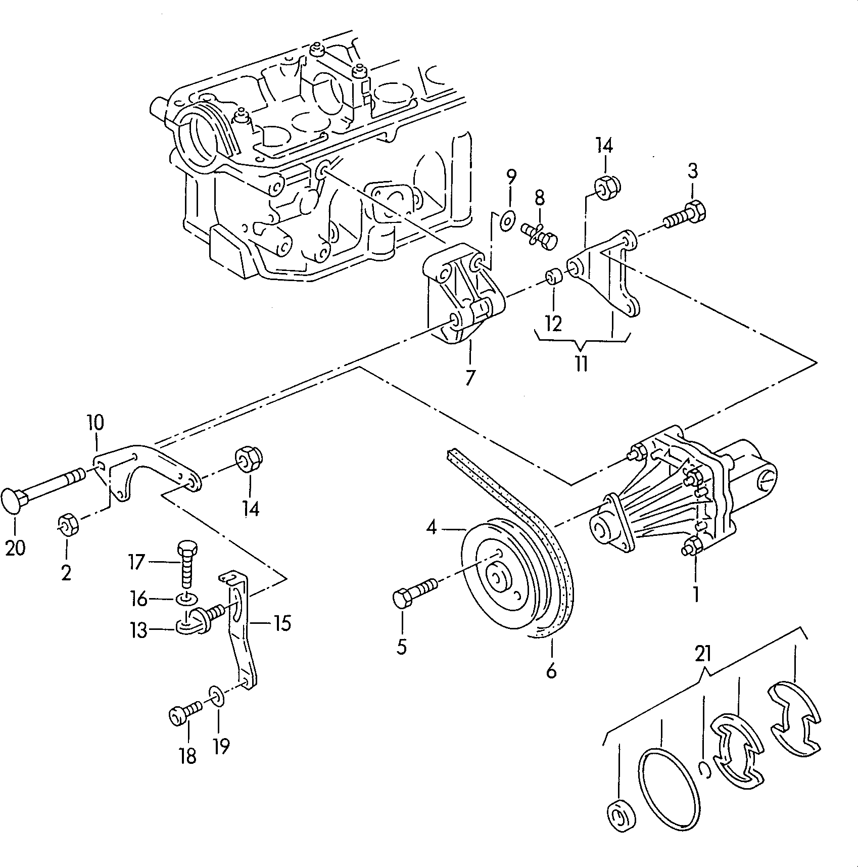 VW 035 145 255 E - Ķīļsiksna adetalas.lv