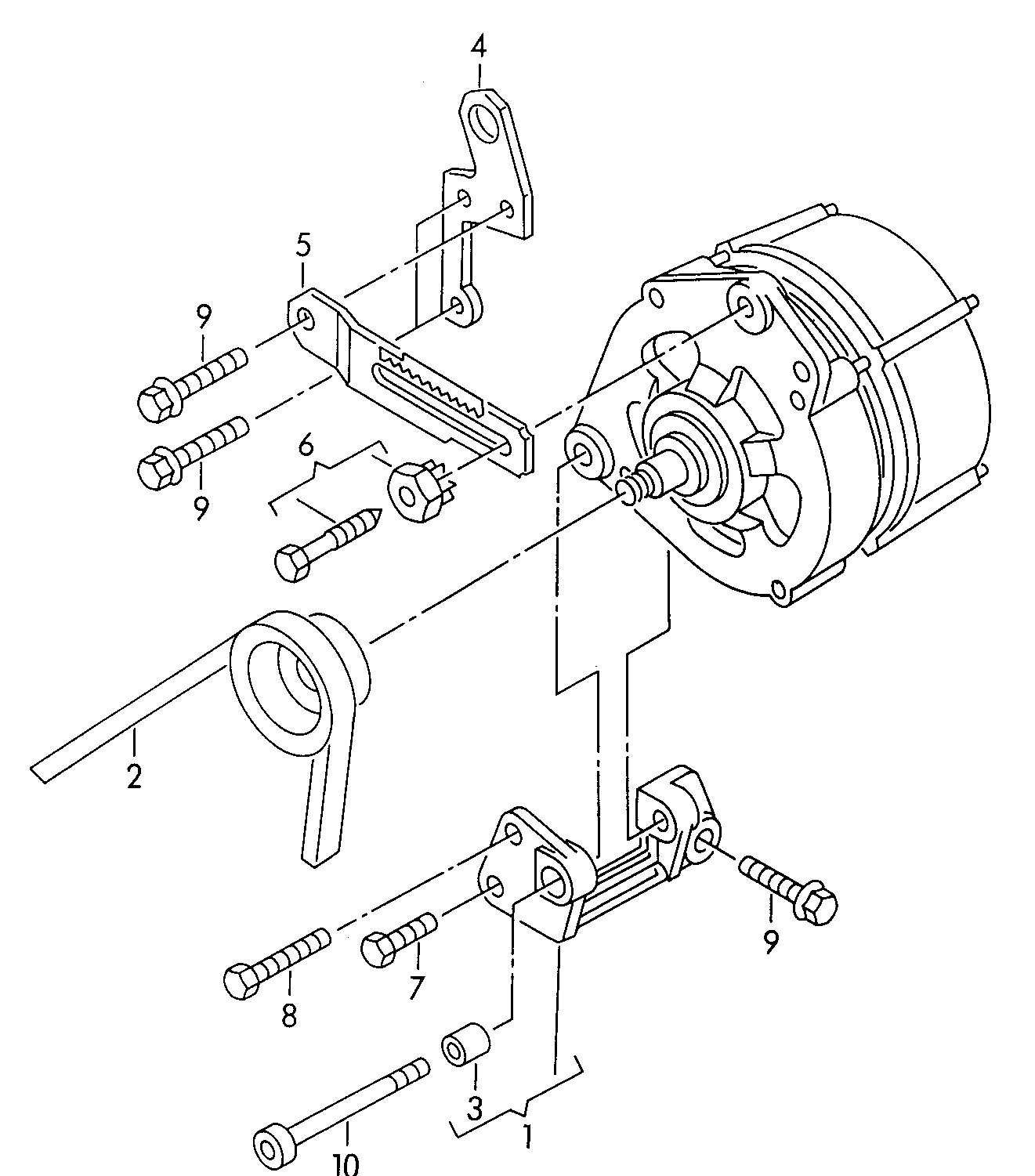 AUDI 050 903 137 - Ķīļsiksna adetalas.lv