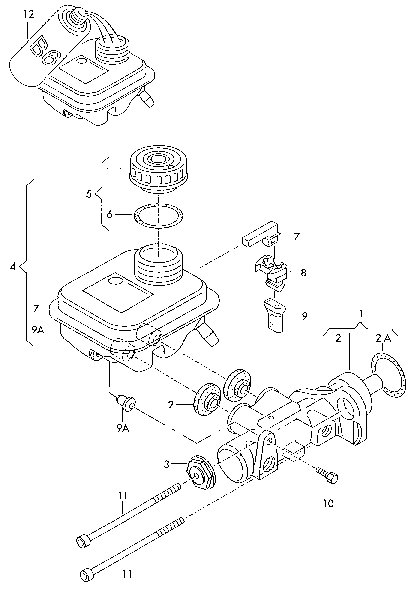 VAG B  000700A1 - Bremžu šķidrums adetalas.lv