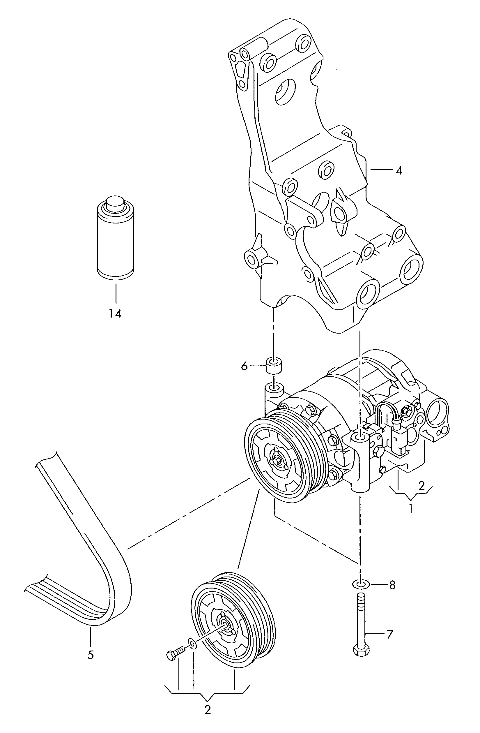 VW 4F0260810G - Kompresors, Gaisa kond. sistēma adetalas.lv