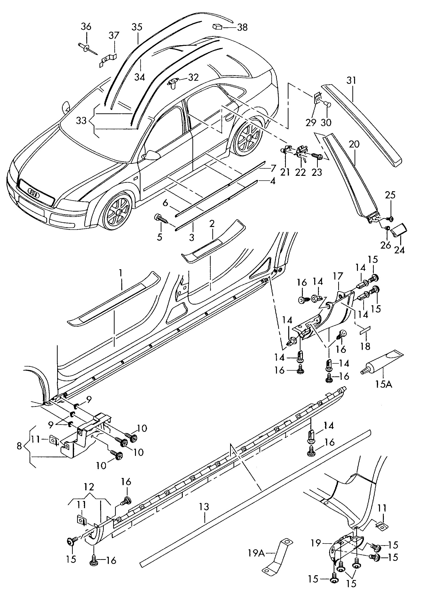 VW N  91085301 - Moldings / aizsarguzlika adetalas.lv