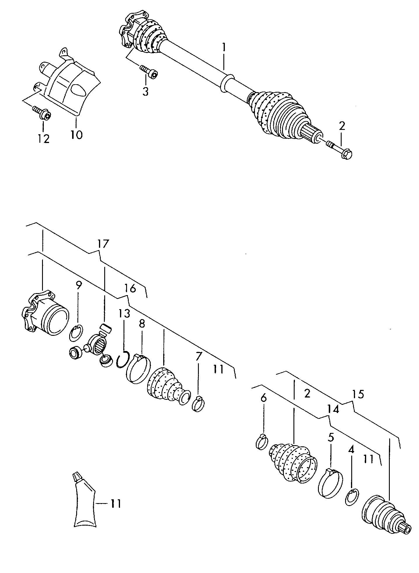 AUDI 8E0 407 643 A - Skrūve adetalas.lv