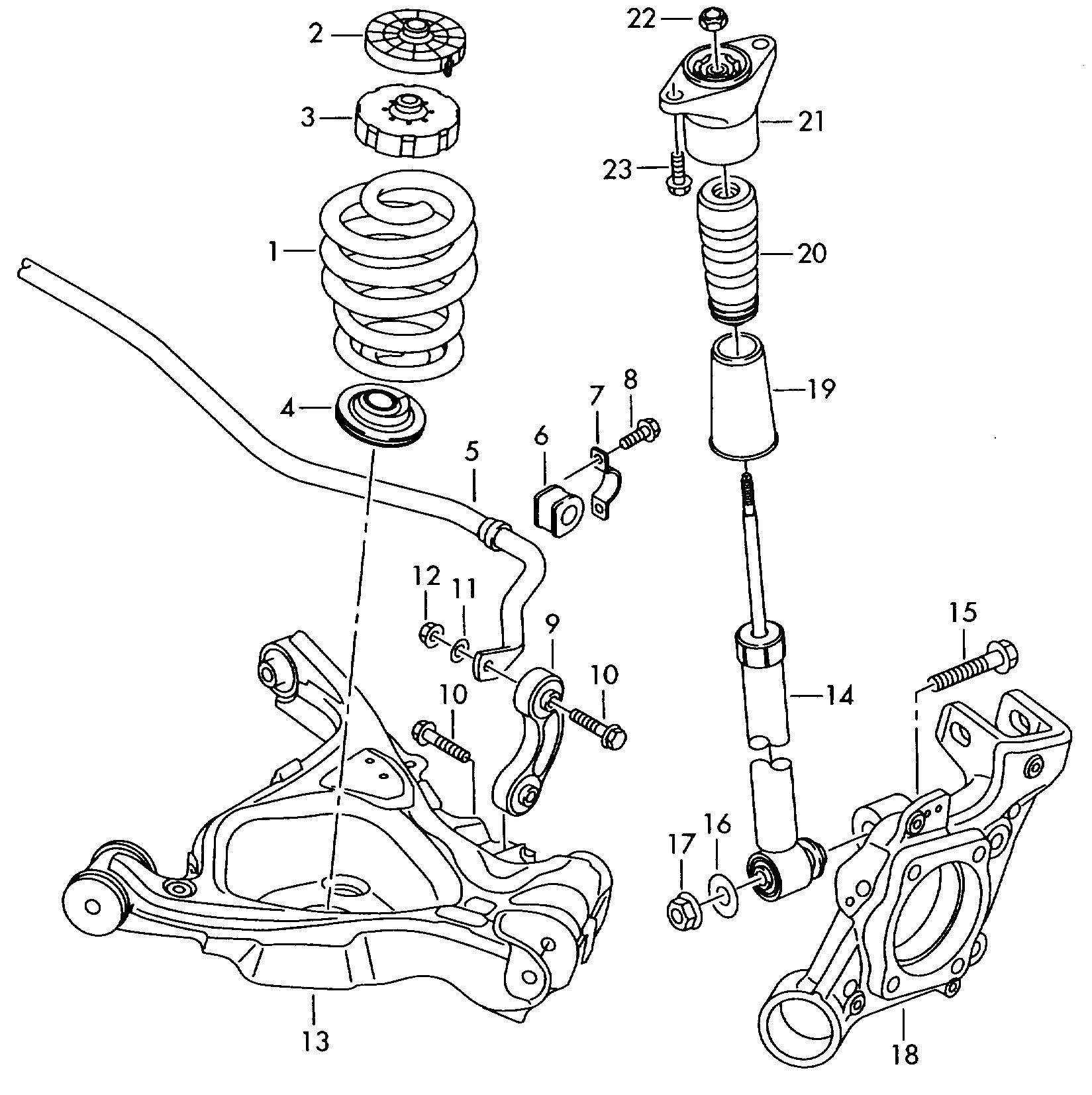 BMW 4F0 512 131 - Gājiena ierobežotājs, Atsperojums adetalas.lv