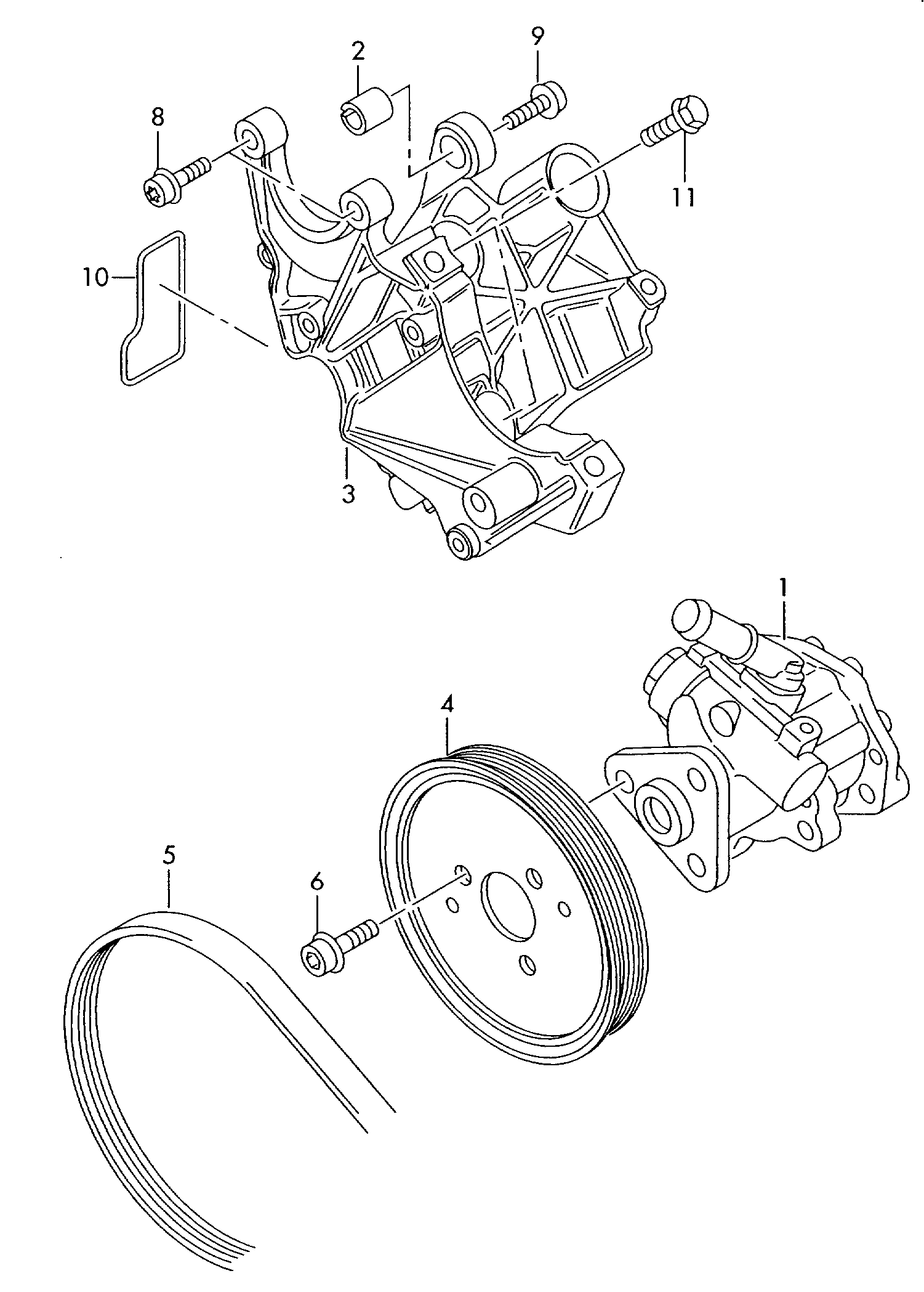 AUDI 4F0145156J - Hidrosūknis, Stūres iekārta adetalas.lv