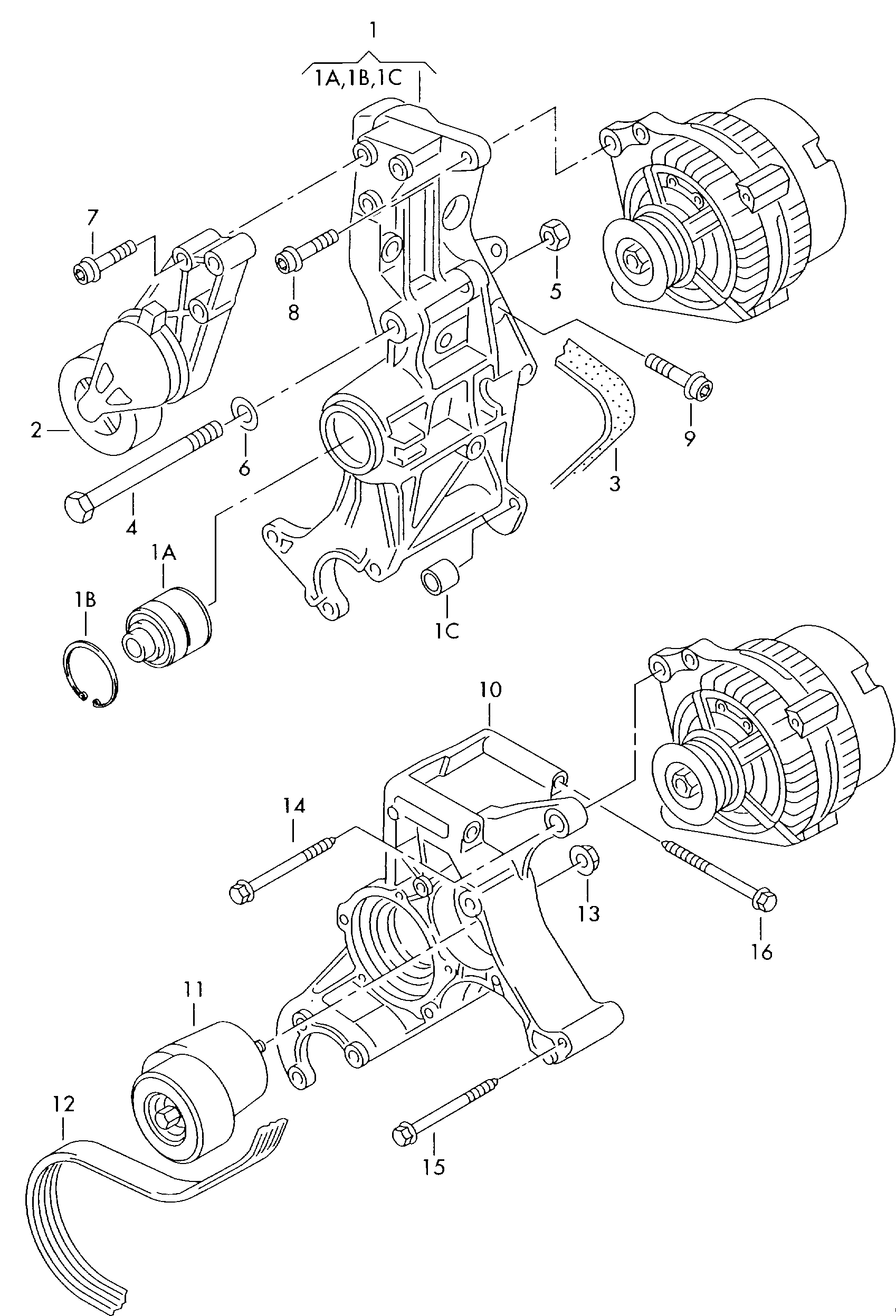 AUDI 028 903 137 AR - Ķīļrievu siksna adetalas.lv