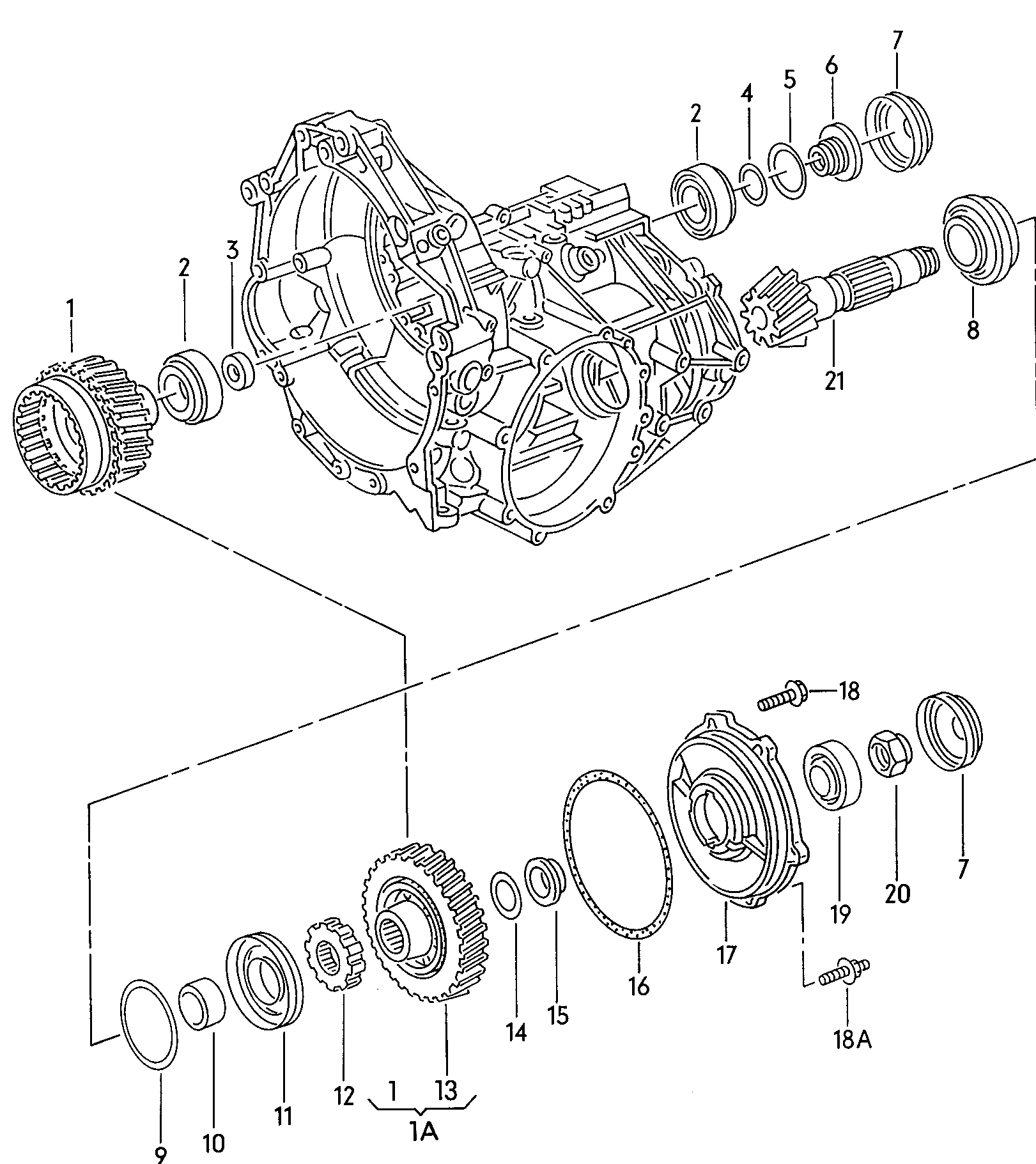 VW 113517185B - Riteņa rumbas gultņa komplekts adetalas.lv