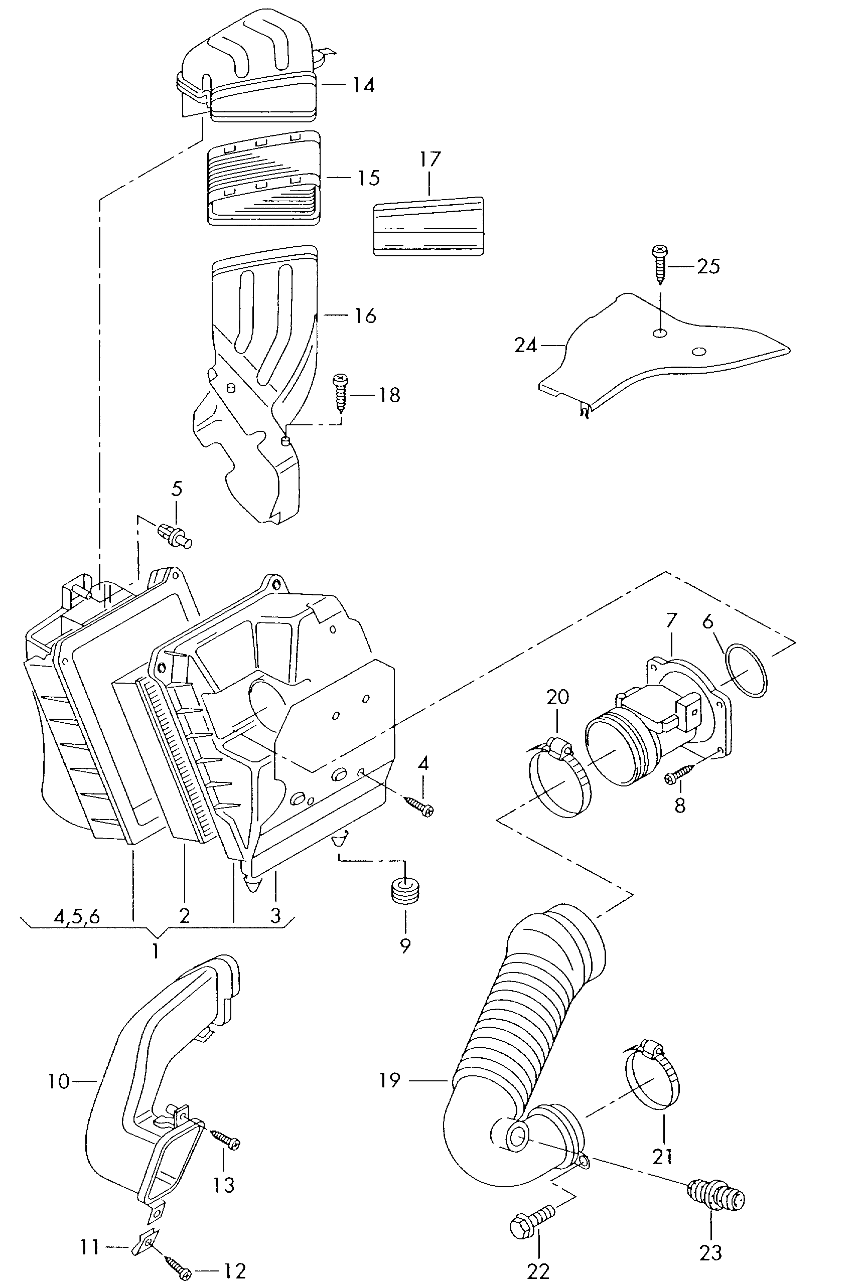 VAG 06C 133 843 - Gaisa filtrs adetalas.lv