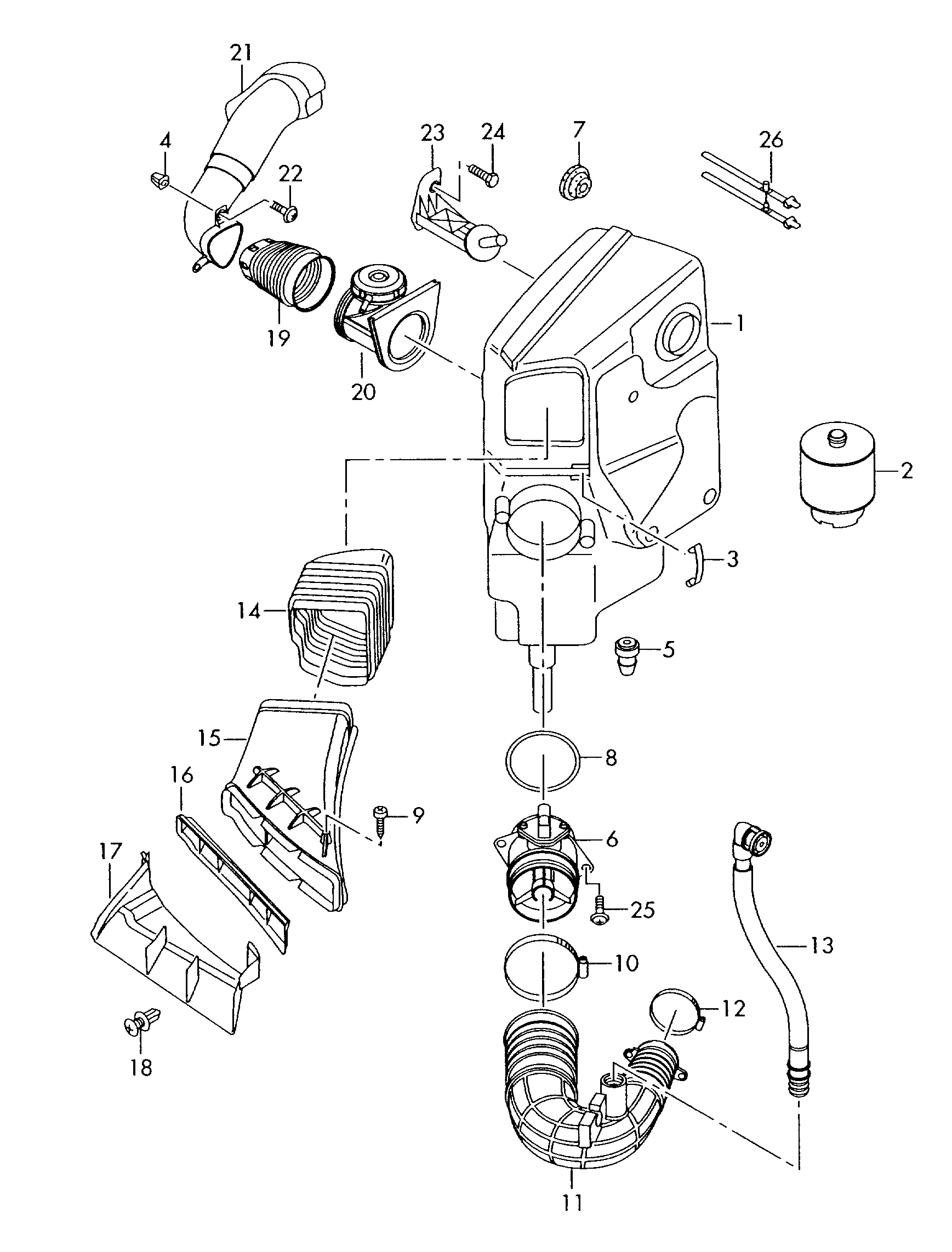 VW 4F0 133 843 A - Gaisa filtrs adetalas.lv