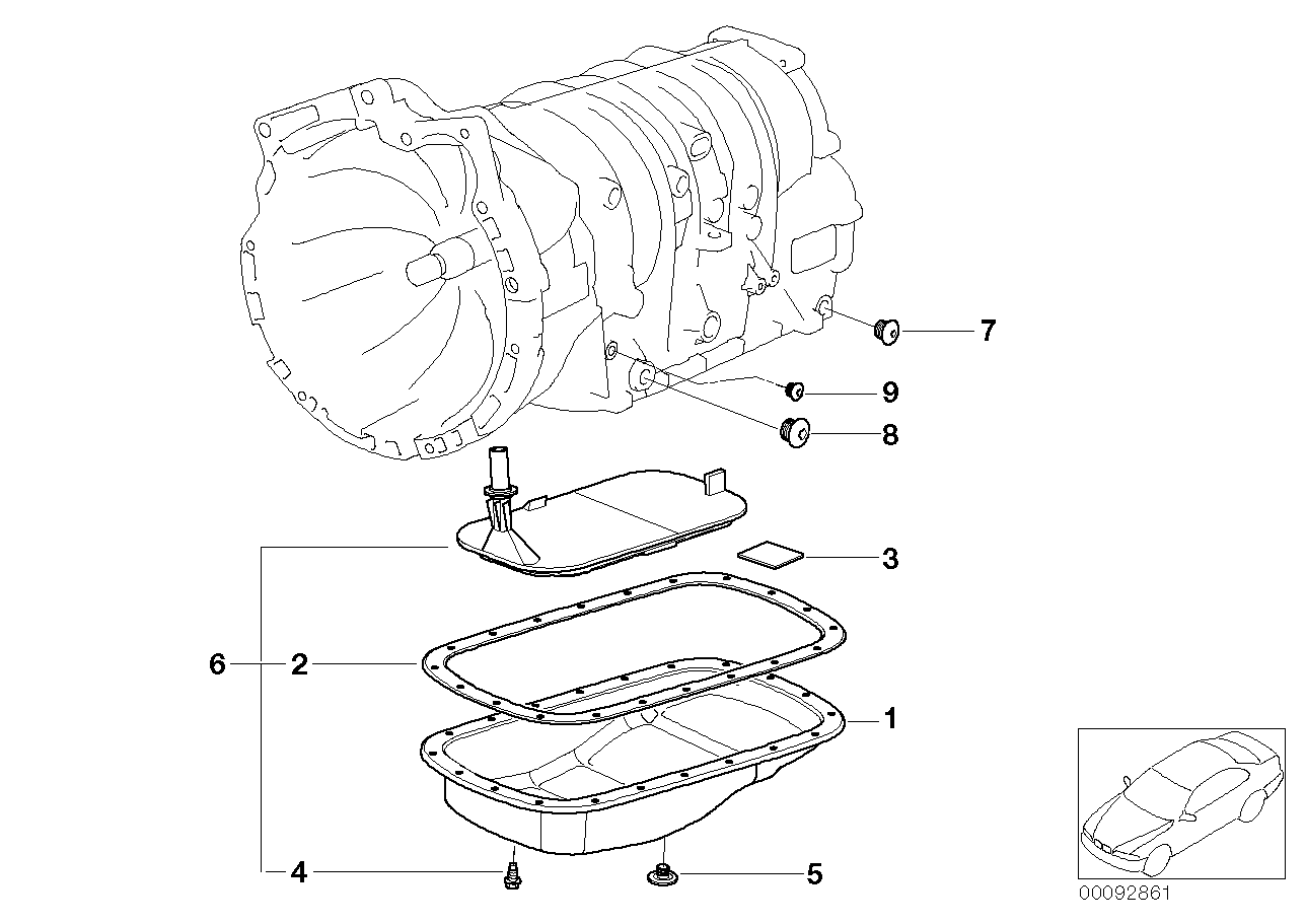 BMW 24 11 7 533 937 - Korķis, Eļļas vācele adetalas.lv