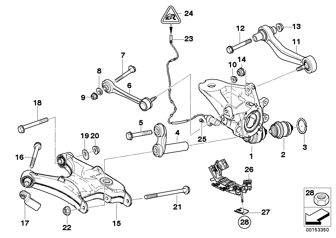 BMW 33 32 6 770 859 - Neatkarīgās balstiekārtas svira, Riteņa piekare adetalas.lv