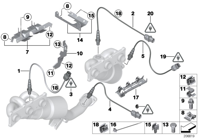 BMW Motorcycles 11 78 7 537 993 - Lambda zonde adetalas.lv