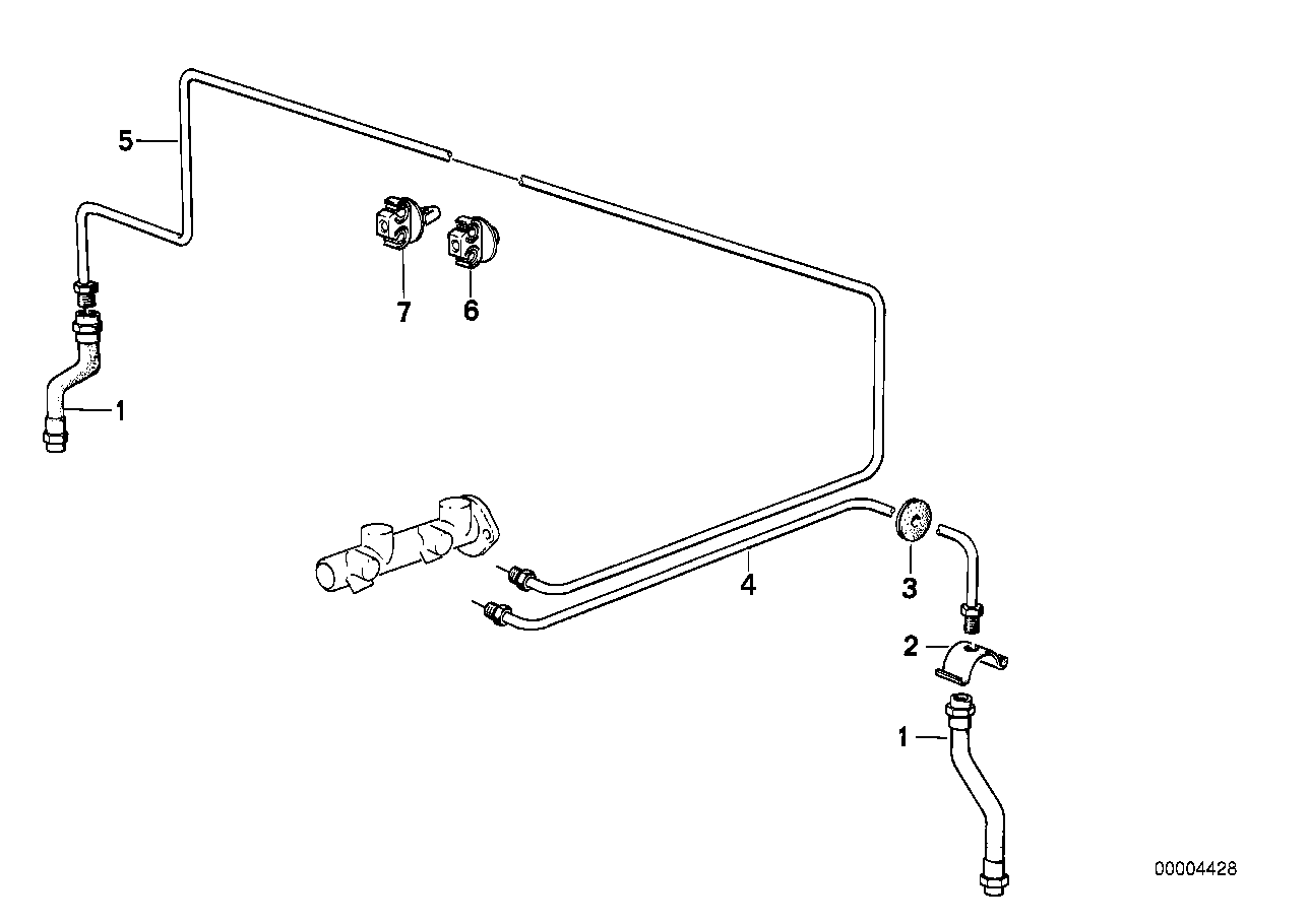 BMW 34321159890 - Bremžu šļūtene adetalas.lv